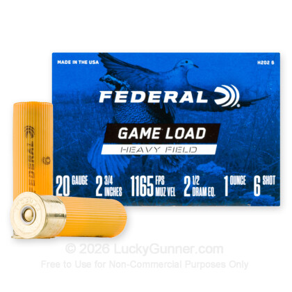 Image 1 of Federal 20 Gauge Ammo