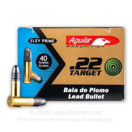 Image 1 of 22 LR Ammo from Aguila Image 1 of Aguila .22 Long Rifle (LR) Ammo
