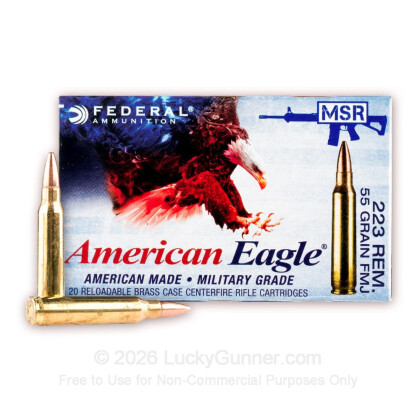 Image 1 of Federal .223 Remington Ammo