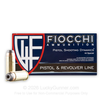 Large image of Cheap 44 Special - 200 gr SJHP - Fiocchi Ammunition - 50 Rounds