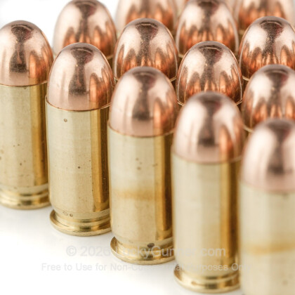 Large image of Cheap 45 ACP Ammo For Sale - 230 Grain FMJ Ammunition in Stock by Black Hills - 20 Rounds