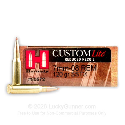 Image 1 of Hornady 7mm-08 Remington Ammo