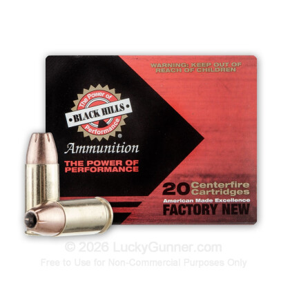 Large image of Premium 9mm Ammo For Sale - 115 Grain EXP JHP Ammunition in Stock by Black Hills - 20 Rounds