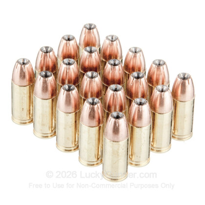 Large image of Premium 9mm Ammo For Sale - 115 Grain EXP JHP Ammunition in Stock by Black Hills - 20 Rounds