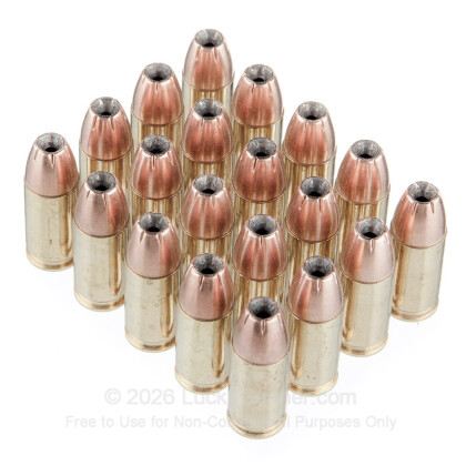 Large image of Premium 9mm Ammo For Sale - 115 Grain EXP JHP Ammunition in Stock by Black Hills - 20 Rounds