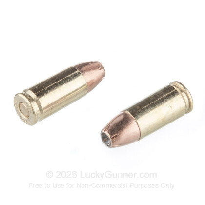 Large image of Premium 9mm Ammo For Sale - 115 Grain EXP JHP Ammunition in Stock by Black Hills - 20 Rounds