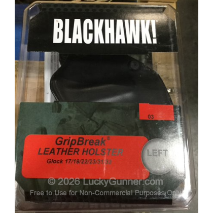 Large image of Holster - Outside the Waistband - Blackhawk - GripBreak - Left Hand