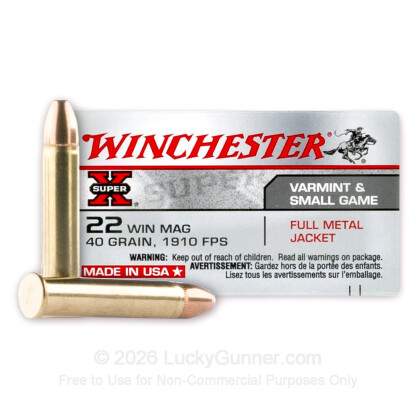 Image 1 of Winchester .22 Magnum (WMR) Ammo