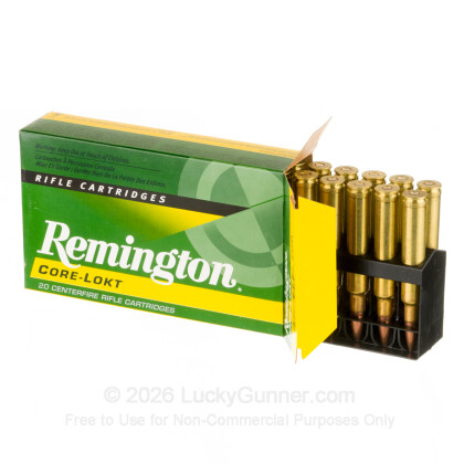 Large image of Remington Core-Lokt 300 Weatherby Magnum Ammo For Sale - 180 Grain PSP - 20 Rounds
