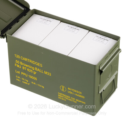 Image 3 of Shop by Popular Brand from Prvi Partizan Image 3 of Prvi Partizan .50 BMG Ammo