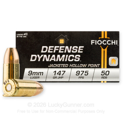 Image 2 of Fiocchi 9mm Luger (9x19) Ammo