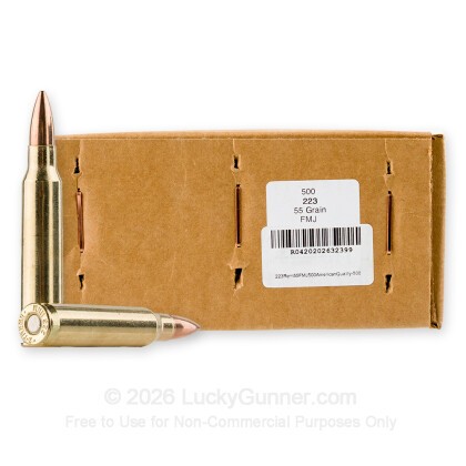 Image 1 of American Quality Ammunition .223 Remington Ammo