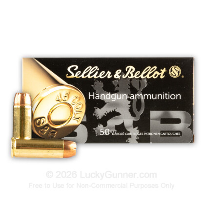 Image 2 of Sellier & Bellot .45 Long Colt Ammo
