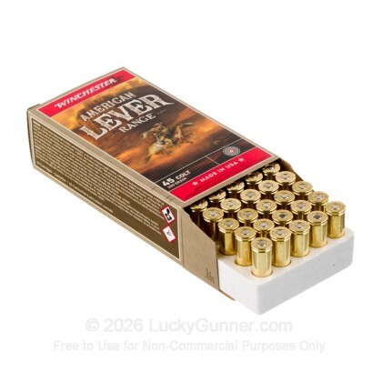 Image 3 of Winchester .45 Long Colt Ammo