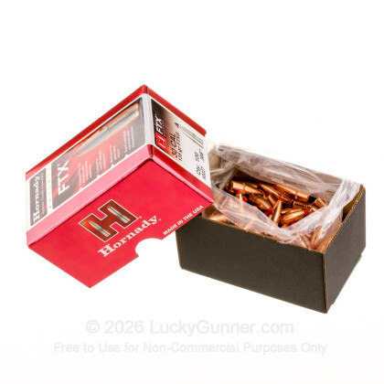 Large image of Premium .308 Bullets For Sale - 135 Grain FTX Bullets in Stock by Hornady - 100