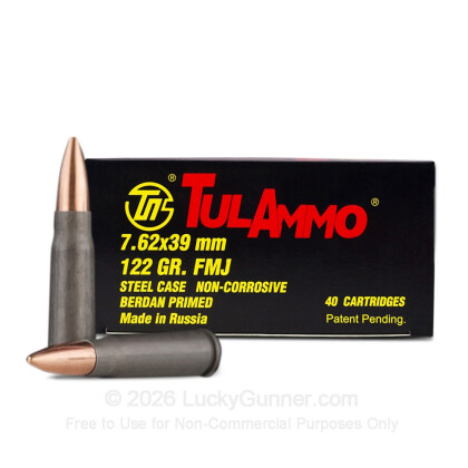 Image 1 of Tula Cartridge Works 7.62X39 Ammo