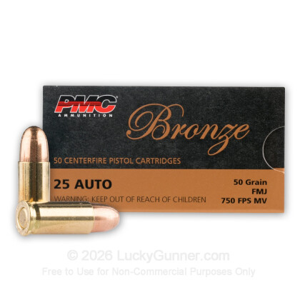 Image 2 of PMC .25 Auto (ACP) Ammo