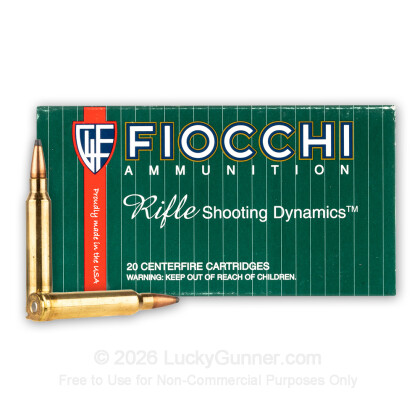 Large image of Premium 300 Winchester Magnum Ammo For Sale - 180 Grain SPBT Ammunition in Stock by Fiocchi - 20 Rounds