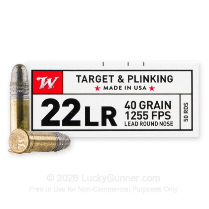 Image 2 of Winchester .22 Long Rifle (LR) Ammo