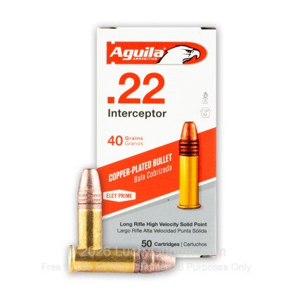 Image 2 of Aguila .22 Long Rifle (LR) Ammo