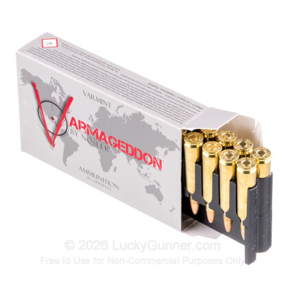 Image 3 of Nosler Ammunition .22-250 Remington Ammo