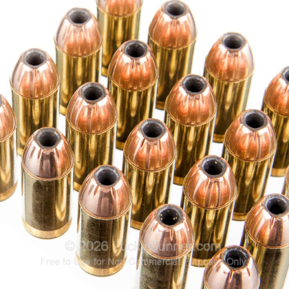 Large image of Premium 40 S&W Ammo For Sale - 180 Grain JHP Ammunition in Stock by Black Hills - 20 Rounds