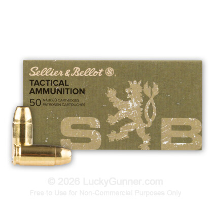 Image 2 of Sellier & Bellot 9mm Luger (9x19) Ammo