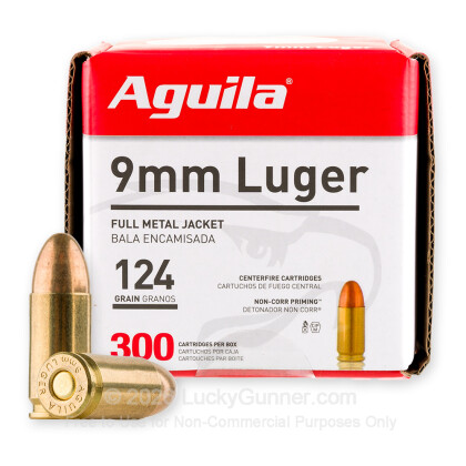 Image 1 of Aguila 9mm Luger (9x19) Ammo