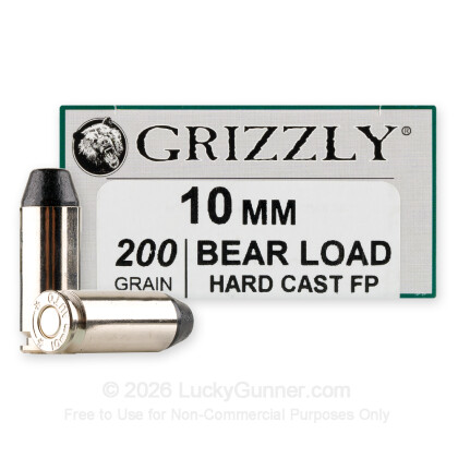 Image 1 of Shop by Popular Brand from Grizzly Ammo Image 1 of Grizzly Ammo 10mm Auto Ammo