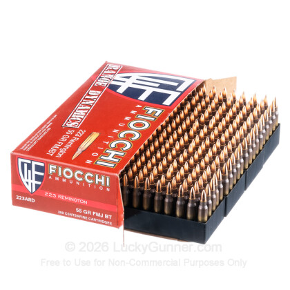 Image 3 of Fiocchi .223 Remington Ammo