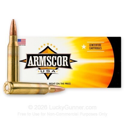 Large image of Armscor Subsonic 5.56x45 Ammo For Sale - 77 Grain OTM - 20 Rounds