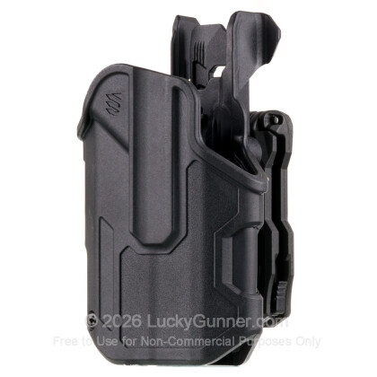 Large image of Holster - Outside the Waistband - Blackhawk - T-Series L2D Light Bearing Duty Holster - Right Hand