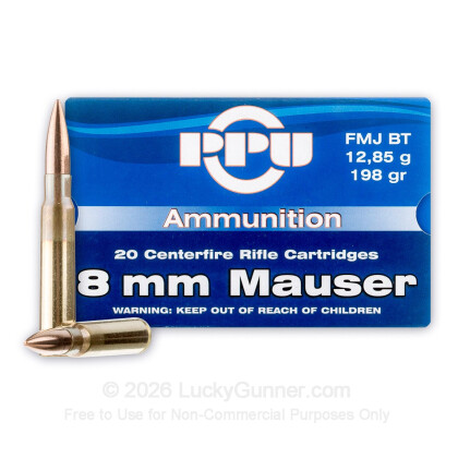 Image 1 of Prvi Partizan 8mm Mauser (8x57mm JS) Ammo