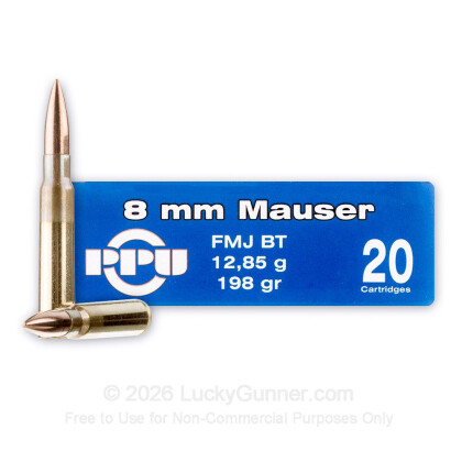 Image 2 of Prvi Partizan 8mm Mauser (8x57mm JS) Ammo