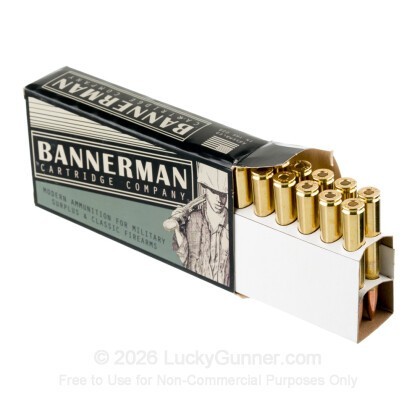 Large image of Bannerman 7.7 Japanese Ammo For Sale - 174 Grain FMJBT - 20 Rounds