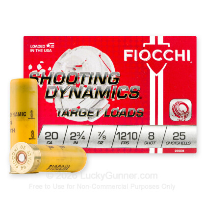 Image 1 of Fiocchi 20 Gauge Ammo