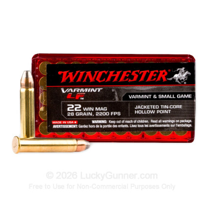 Image 2 of Winchester .22 Magnum (WMR) Ammo