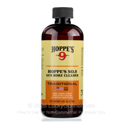 Large image of Hoppe's No. 9 Gun Bore Cleaner - 16oz. - 1 Bottle