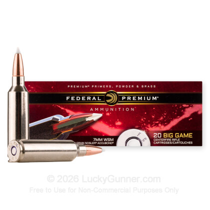 Image 2 of Federal 7mm Winchester Short Magnum Ammo