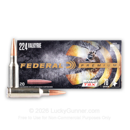 Image 2 of Federal .224 Valkyrie Ammo