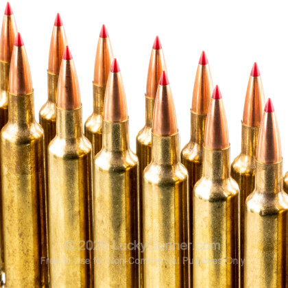 Large image of Premium 257 Weatherby Mag Ammo For Sale - 110 Grain ELD-X Ammunition in Stock by Hornady Precision Hunter - 20 Rounds