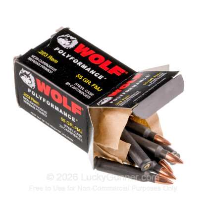 Image 2 of Wolf .223 Remington Ammo