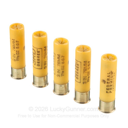 Large image of Premium 20 Gauge Ammo For Sale - 3" 1 7/16 oz. #5/6/7 Ammunition in Stock by Federal 3rd Degree - 5 Rounds