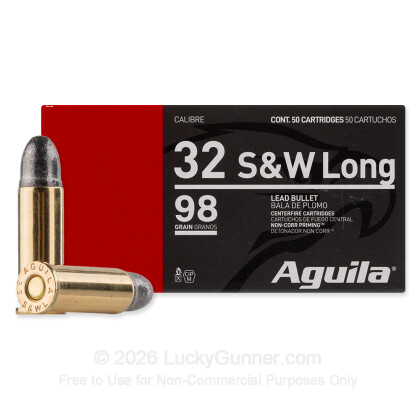 Image 2 of Aguila .32 (Smith & Wesson) Long Ammo
