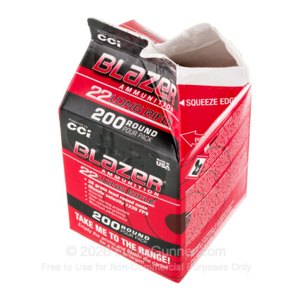 Image 3 of 22 LR Ammo from Blazer Image 3 of Blazer .22 Long Rifle (LR) Ammo
