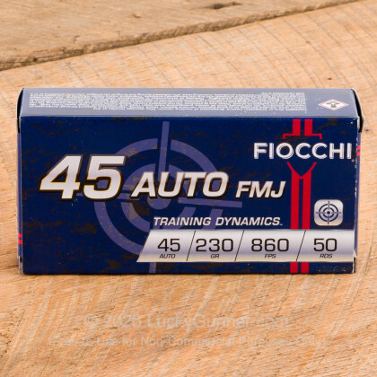 Image 2 of Fiocchi .45 ACP (Auto) Ammo