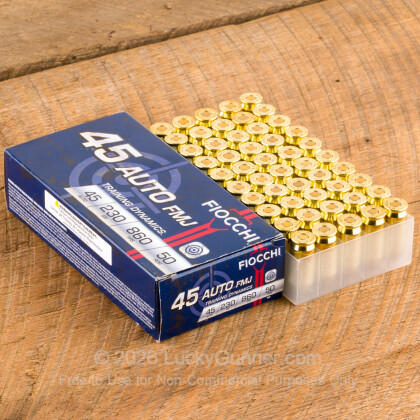 Image 4 of Fiocchi .45 ACP (Auto) Ammo