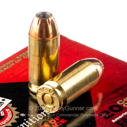 Large image of Premium 40 S&W Ammo For Sale - 155 Grain JHP Ammunition in Stock by Black Hills - 20 Rounds