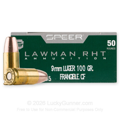 Image 1 of Speer 9mm Luger (9x19) Ammo