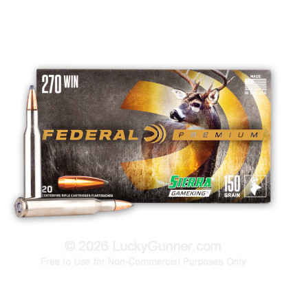 Image 1 of Federal .270 Winchester Ammo
